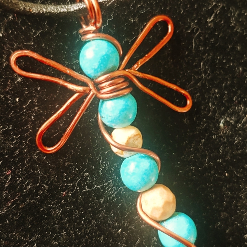 Dragonfly necklace